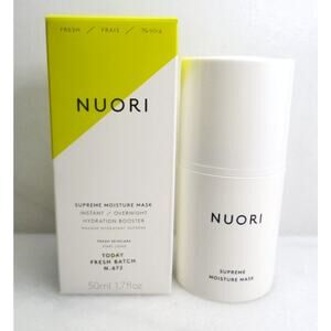 NUORI SUPREME MOISTURE MASK HYDRATION BOOSTER 1.7 OZ NIB